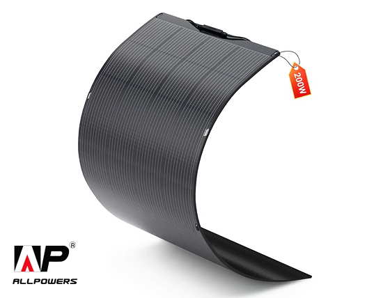 ALLPOWERS: SF200 Flexible Solar Panel 200W